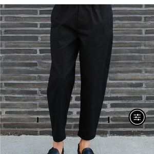 Nwt gathered cotton pants marine blue steven Alan